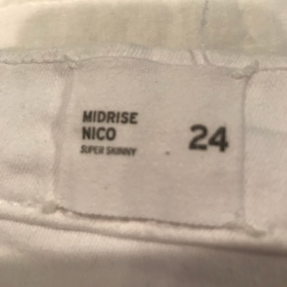 White Hudson Jeans - Picture 2 of 5